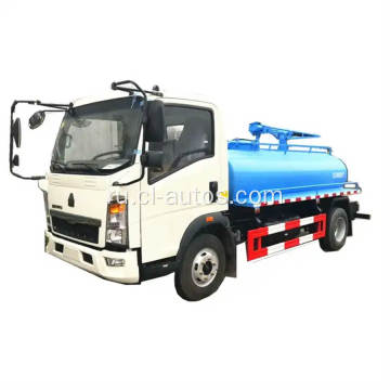 Howo Sinotruk 4000 литров фекальный всасывающий грузовик